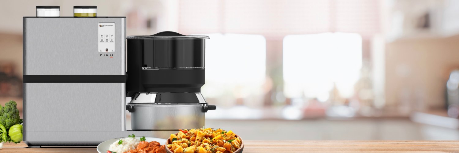 Riku: Automatic Rice and Curry Maker, Automatic Cooking Appliance, Smart  Cooking Device, Curry Maker